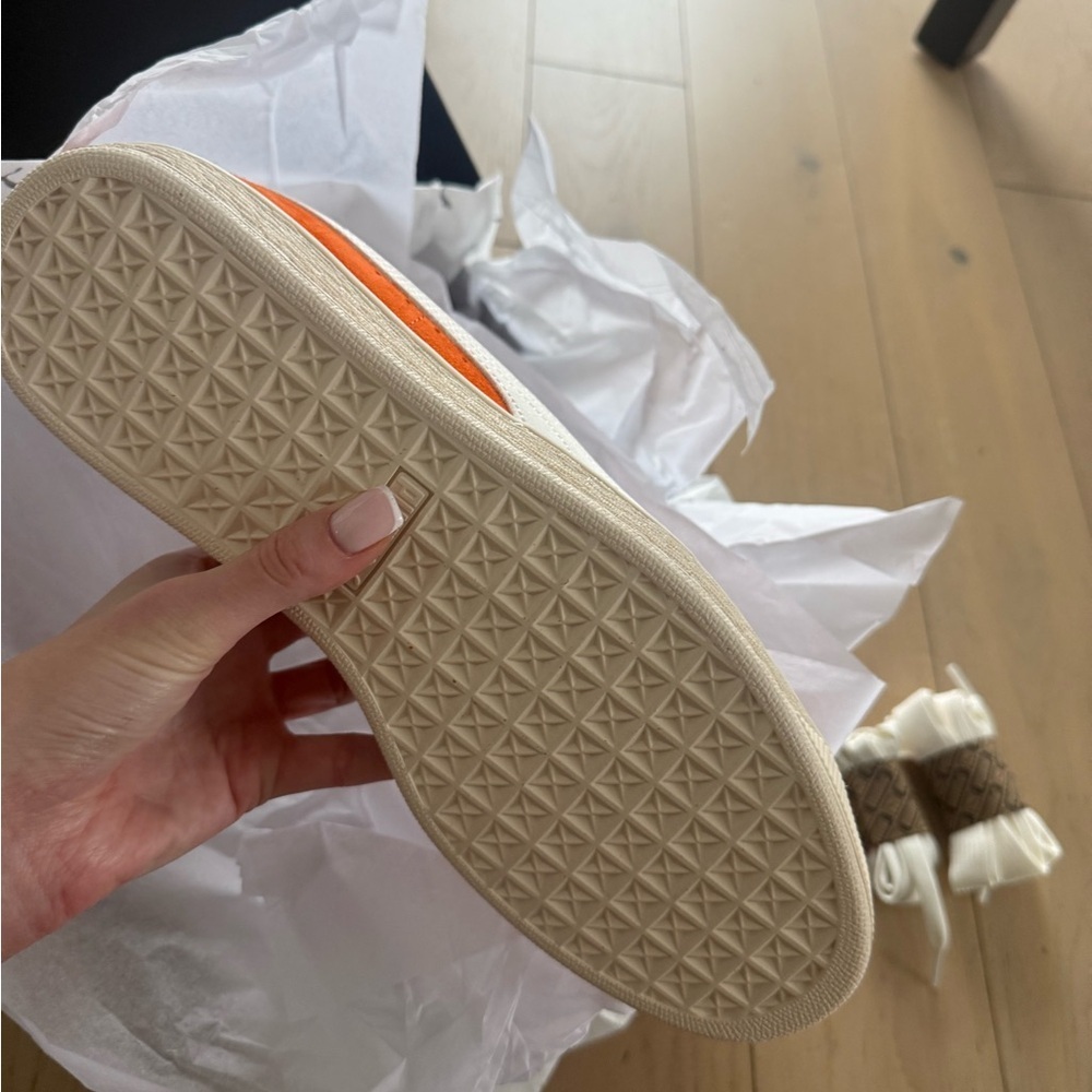 Puma Bright Orange Sneakers with White Detail - Picture 5 of 7
